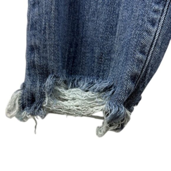 Abercrombie Simon High Rise Ankle Jeans Size 27 Crop 22.5" Inseam - Picture 9 of 9